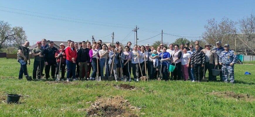 В Джигинке заложили новый сквер