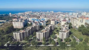 AVAnta вид на комплекс и Чёрное море с дрона 